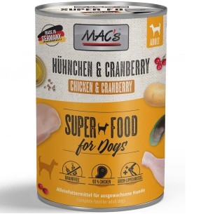 MAC's Vetcare URINARY kassikonserv kalkuni- ja veiselihaga, kuseteede talitlust toetav, kausike (Superfood for Cats)–Konservid kassidele–MAC's–Valgekihv 2