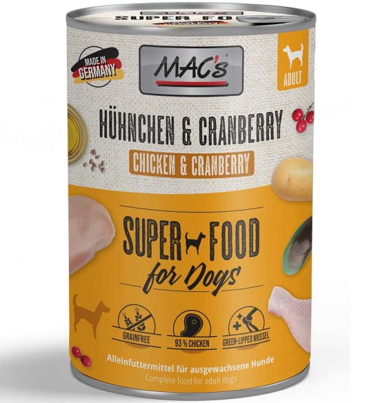 MAC's Dog Chicken & Cranberry