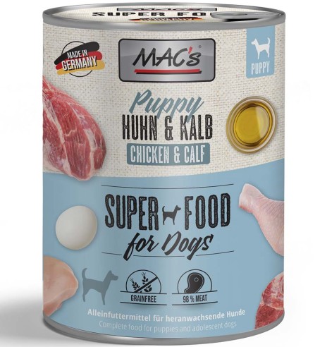  MAC's DOG Puppy Chicken & Veal