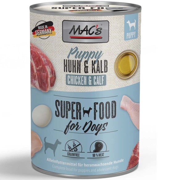 MAC's DOG Puppy Chicken & Veal  MAC's DOG Puppy Chicken & Veal