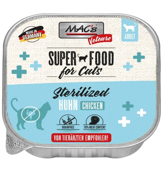 MACs Cat Vetcare Sterilized Chicken