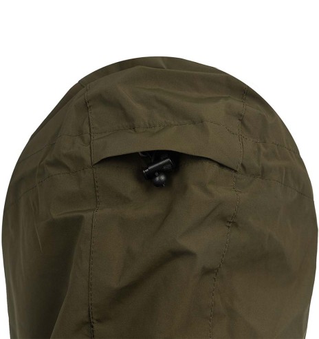 Vihmajope naistele, veekindel ja hästihingav, oliiviroheline Rain Jacket (Arrak)