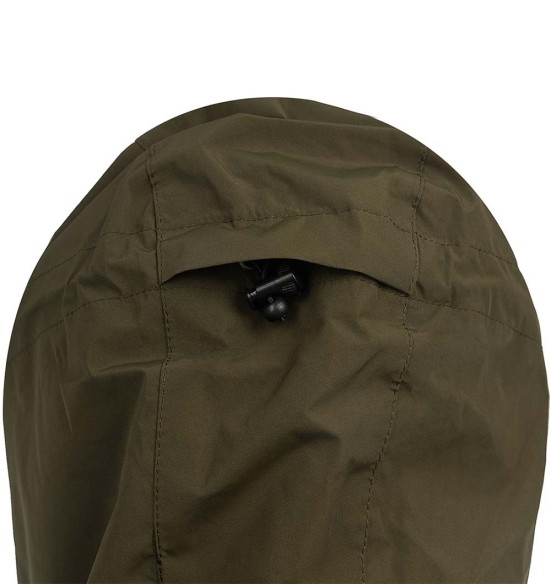 Дождевик для женщин, водонепроницаемый и дышащий, оливково-зеленый Rain Jacket (Arrak Outdoor)