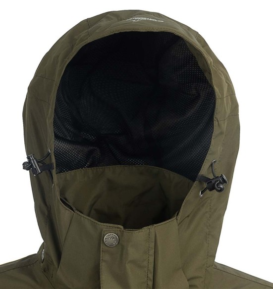 Дождевик для женщин, водонепроницаемый и дышащий, оливково-зеленый Rain Jacket (Arrak Outdoor)