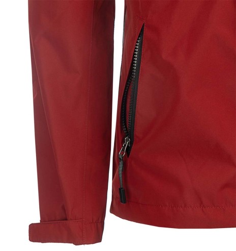 Дождевик для женщин, водонепроницаемый и дышащий, вишнево-красный Rain Jacket (Arrak Outdoor)