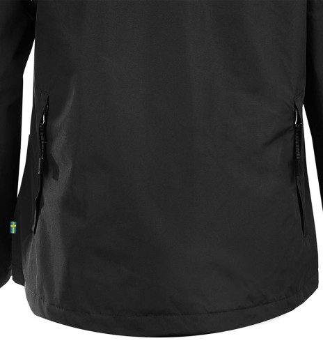 Дождевик для мужчин, водонепроницаемый и дышащий, чёрный Rain Jacket (Arrak Outdoor)