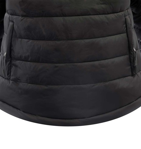Теплая женская куртка, легкая и мягкая, чёрная Warmy Jacket (Arrak Outdoor)