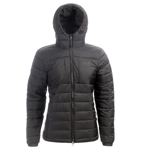 Теплая женская куртка, легкая и мягкая, чёрная Warmy Jacket (Arrak Outdoor)