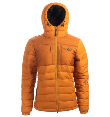 Теплая женская куртка, легкая и мягкая, оранжевая Warmy Jacket (Arrak Outdoor)