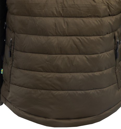 Soe jope meestele, kerge, oliiviroheline Warmy Jacket (Arrak Outdoor)