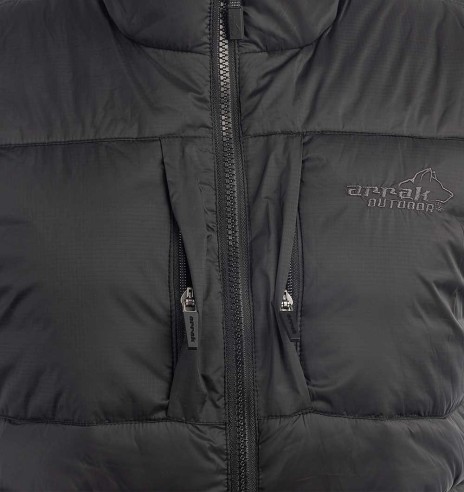 Soe vest meestele, kerge ja pehme, must Warmy Vest (Arrak Outdoor)