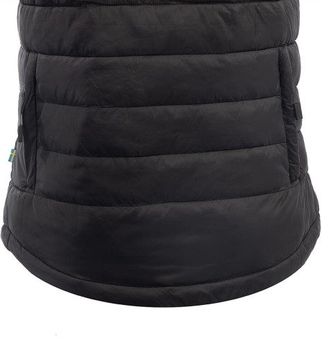Теплый жилет мужской, легкий и мягкий, чёрный Warmy Vest (Arrak Outdoor)