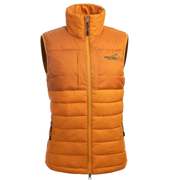 Теплый жилет мужской, легкий и мягкий, чёрный Warmy Vest (Arrak Outdoor)