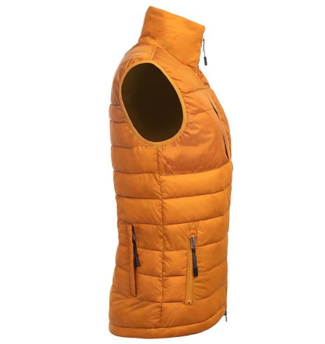 Теплый жилет мужской, легкий и мягкий, чёрный Warmy Vest (Arrak Outdoor)