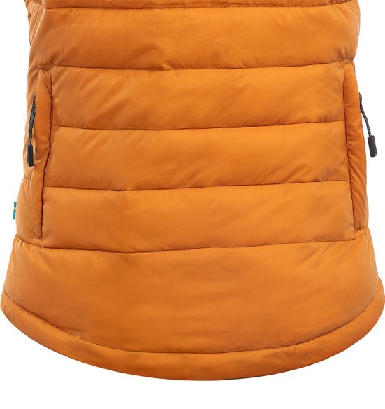 Теплый жилет мужской, легкий и мягкий, чёрный Warmy Vest (Arrak Outdoor)