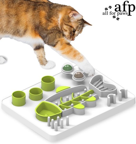 Умная автоматическая кормушка для кошек с дозатором корма Elf Automatic Pet Feeder