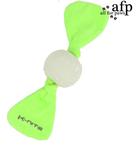 Светящаяся в темноте игрушка для собак Glowing Floppy Ball (AFP - K-Nite)