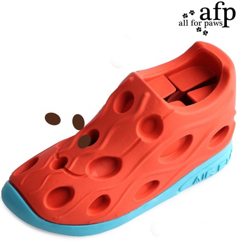 Ultraheliga mänguasi koerale, naturaalsest kummist Air Pups Rubber Sneaker (AFP - Doggies' Shoes)