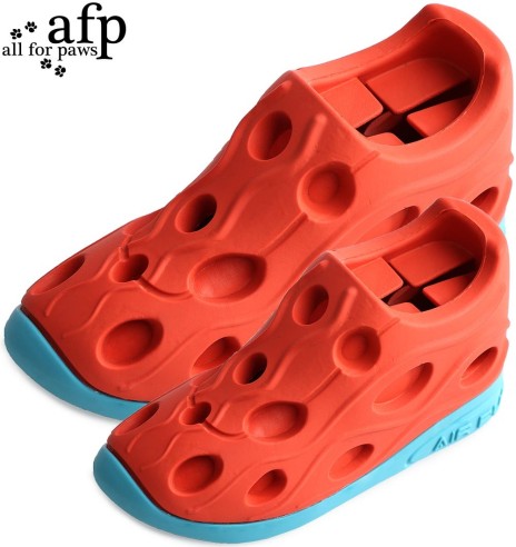 Ультразвуковая игрушка для собак из натурального каучука Air Pups Rubber Sneaker (AFP - Doggies' Shoes)