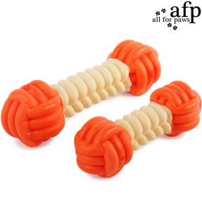 Mänguasi kutsikale - kummist lutt kollane Puppyfier S (AFP - Pups)–Kummist mänguasjad–AFP - All For Paws–Valgekihv