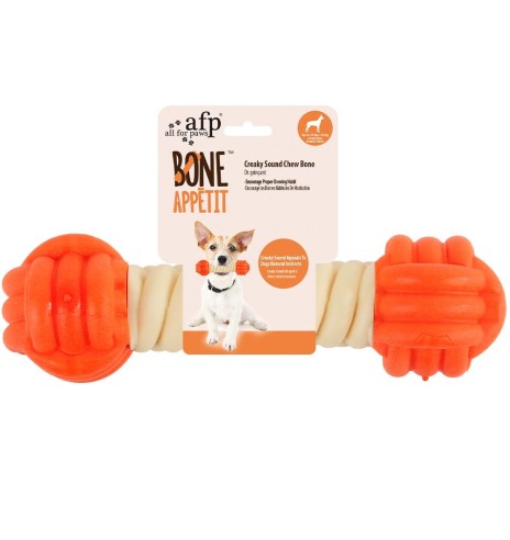 Mänguasi koerale, kriuksuva häälega Creaky Sound Chew Bone (AFP - Bone Appetit)