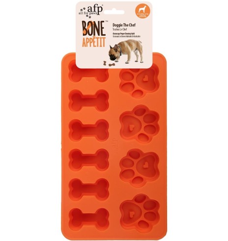 Silikoonit vorm koerale maiuste valmistamiseks Doggie The Chef (AFP - Bone Appetit)