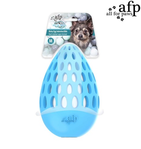 Игрушка для собаки из особо прочной резины Holey Egg Indestructible (AFP - Meta Ball)