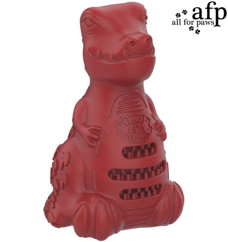 Игрушка для собак, изготовлена ​​из сверхпрочной резины, наполняемая лакомством,Tough Chew T-Rex - S (AFP - My T-Rex)