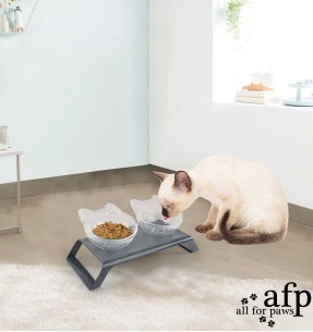 Миска для кошек Cat Love синяя 190 мл (AFP) – Plastkausid – AFP - All For Paws – Valgekihv 2