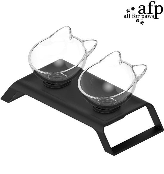 Kaheosaline kauss kassile Cat Double Dinner (AFP - Lifestyle 4 Pets)