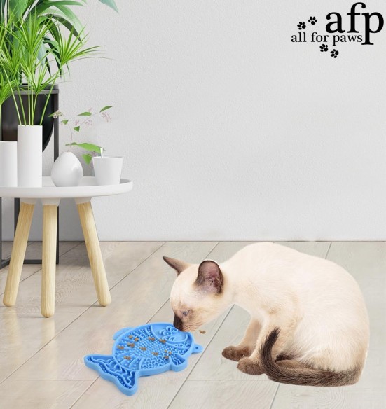 Коврик для еды и лакомств, с присосками Lick-A-Fish (AFP - Calming Pals)