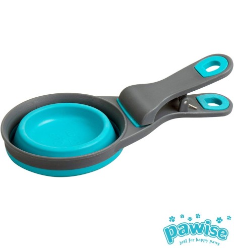 Silikoonist mõõtetopsik - toidukoti sulgur (Pawise)