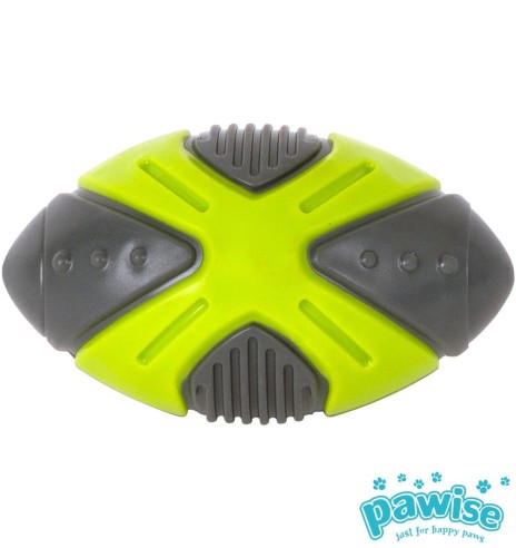 Игрушка для собак, американский футбольный мяч с пищалкой Dog Squeaky Football (Pawise)