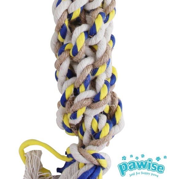 Köis-mänguasi koerale, nuts aasaga Floss Tugger Stick with Handle (Pawise) Köis-mänguasi koerale, nuts aasaga Floss Tugger Stick with Handle (Pawise)