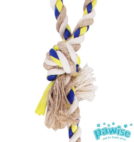 Веревочная игрушка для собаки, катушка с петлей Floss Tugger Loop & Knot (Pawise)