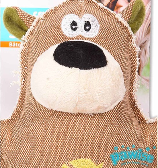 Игрушка тканевая для собак Real Tuff Bear (Pawise)
