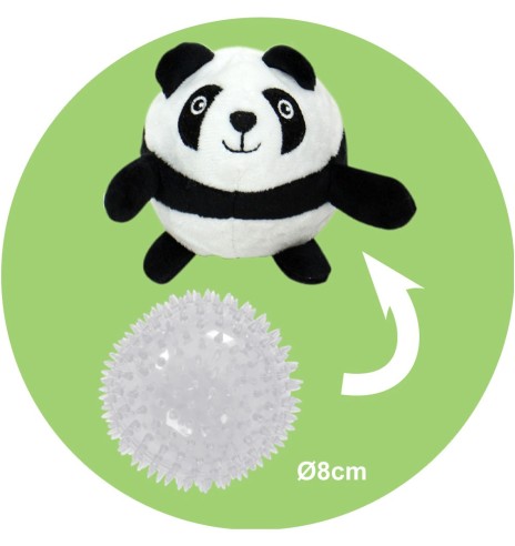 Прыгающая игрушка для собак -панда мячик Happy Bouncer Panda (Pawise)