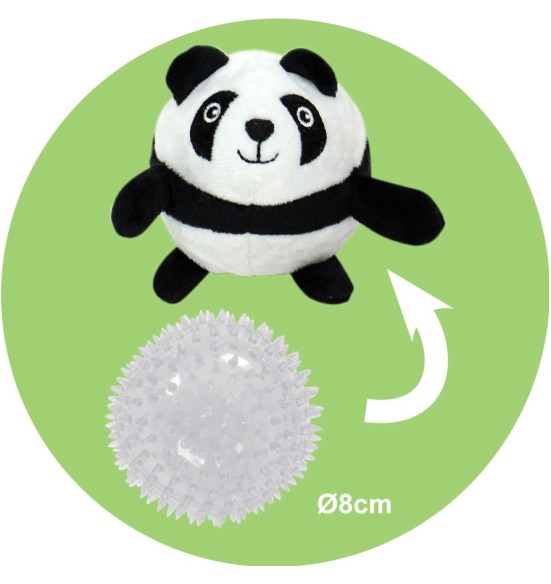 Прыгающая игрушка для собак -панда мячик Happy Bouncer Panda (Pawise) Прыгающая игрушка для собак -панда мячик Happy Bouncer Panda (Pawise)