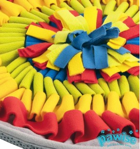 Нюхательный коврик для игр, круглый Nosework Feeding Mat (Pawise) 2