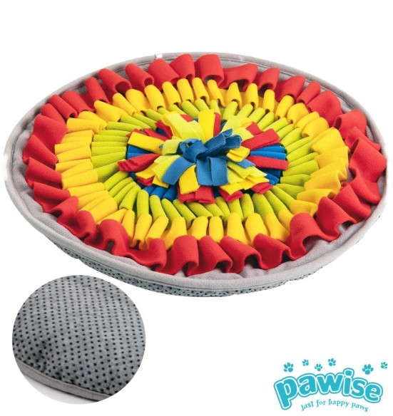 Nuuskimismatt koerale, ümar Nosework Feeding Mat (Pawise)