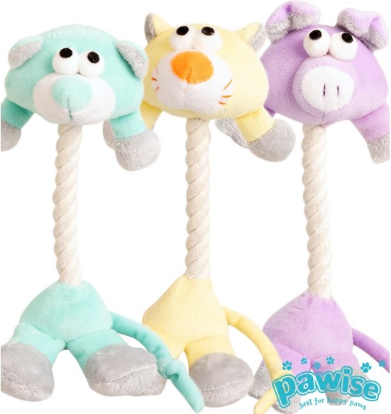 Mänguasi kutsikale - loomake nöörist kehaga Pupply Life Rope Toy (Pawise)