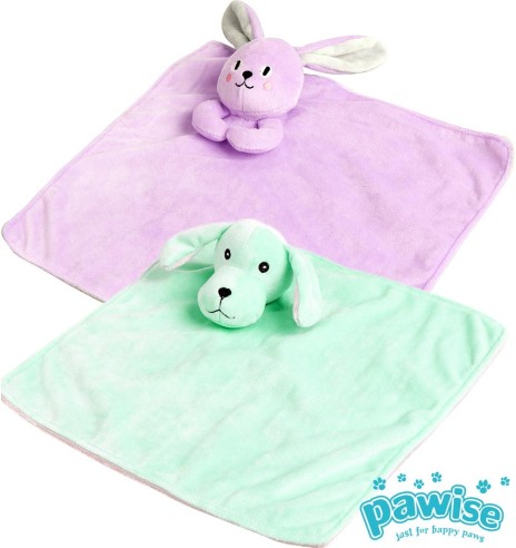 Игрушка для щенка - плед с кроликом/собачкой Pupply Life Blanket Toy (Pawise)