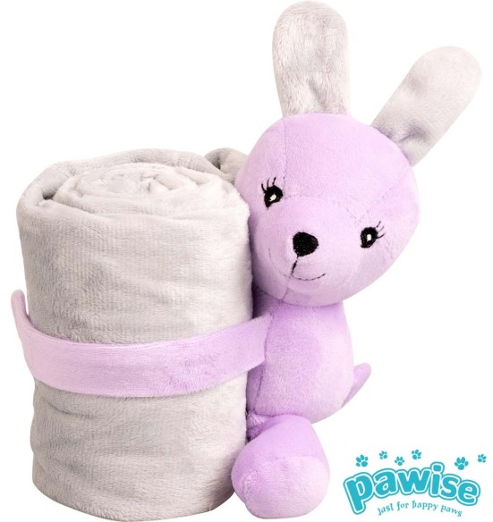 Игрушка для щенка - кролик/собака с пледом Pupply Life Blacket with Toy (Pawise) Игрушка для щенка - кролик/собака с пледом Pupply Life Blacket with Toy (Pawise)