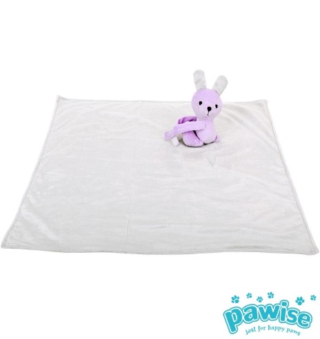 Игрушка для щенка - кролик/собака с пледом Pupply Life Blacket with Toy (Pawise)