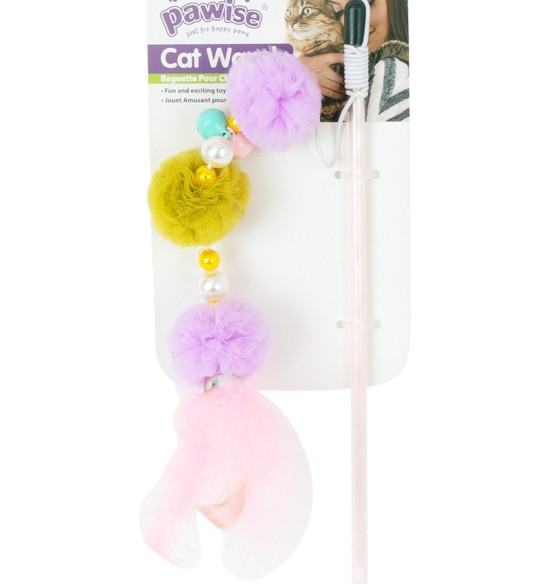 Игрушка для кошек удочка-дразнилка Cat Teaser Flower Balls (Pawise) Игрушка для кошек удочка-дразнилка Cat Teaser Flower Balls (Pawise)
