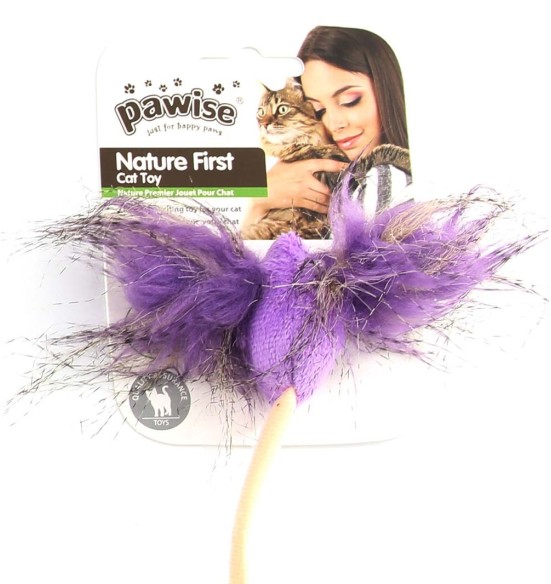 Mänguasi kassile, suurte kõrvadega hiir Crazy Ear Mouse (Pawise)