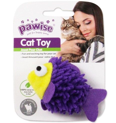 Игрушка для кошек, разноцветные рыбки Meow Meow Life-Fish (Pawise)