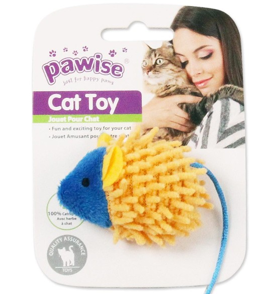 Игрушка для кошек, разноцветная мышка Meow Meow Life-Mouse (Pawise)