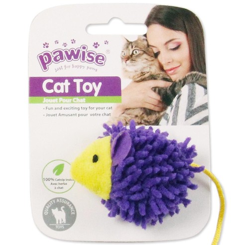 Игрушка для кошек, разноцветная мышка Meow Meow Life-Mouse (Pawise)