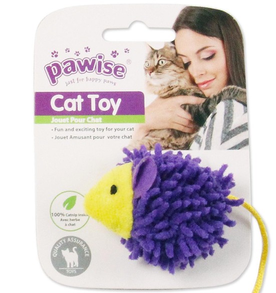 Игрушка для кошек, разноцветная мышка Meow Meow Life-Mouse (Pawise)